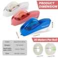thumbnail image 6 of Eagle Automatic Adhesive Tape Dispenser, Portable with Safety Blade, 2 Rolls of Tape Included, for Office, Home, Packaging, DIY, Flamingo Pink, 6 of 11