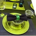 thumbnail image 3 of Napkin Rings Set of 6 for Dinner Parties, Dining Table Decoration Handmade Napkin Holder (Green), 3 of 7