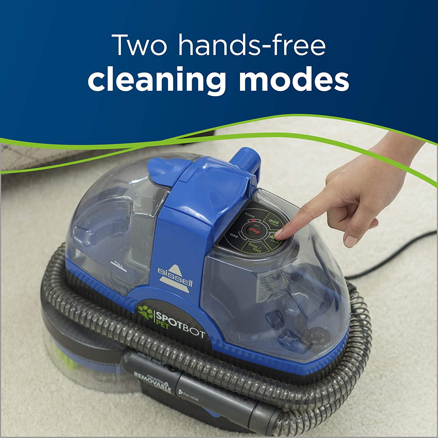 Bissell SpotBot Pet handsfree Spot and 