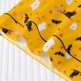 thumbnail image 5 of Elegyee Girls 2 Piece Halloween Pajama Sets Button Down Shirt Shorts, Yellow, Size 13-14, 5 of 8