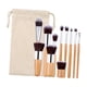 thumbnail image 1 of Juego de 11 brochas de maquillaje premium profesionales para sombras de ojos., 1 of 9