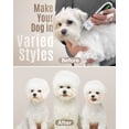 thumbnail image 4 of Cortaúñas para perros oneisall, de bajo ruido, 2 velocidades, recargables, color dorado, 4 of 8