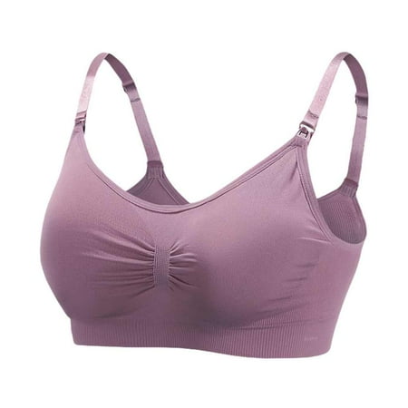 1/4-Pack Nursing Bra for Breastfeeding Wireless Bra Women s Sleeping Maternity Bra Push Up Seamless Pregnancy Bralette Underwear S-3XL