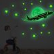 thumbnail image 3 of Pegatinas de pared de estrellas y luna que brillan en la oscuridad, pegatinas de pared autoadhesivas para techo, decoración de habitación de niños y guardería, 3 of 5