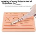 thumbnail image 3 of Silicone Skin Suture Practice Model For Medical Students With Double Eyelid Knotting Surgical Tools, 3 of 7