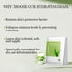thumbnail image 4 of Mascarillas faciales hidratantes Aloderma con 87% de aloe vera orgánico, 4 of 9