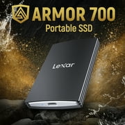 Lexar ARMOR 700 USB 3.2 Portable SSD (4 TB) LAR700X004T-RNBNG