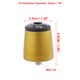 thumbnail image 3 of 1 Par Motocicleta Manillar Extremo Tapones 7/8" 22mm Negro Dorado Tono, 3 of 7