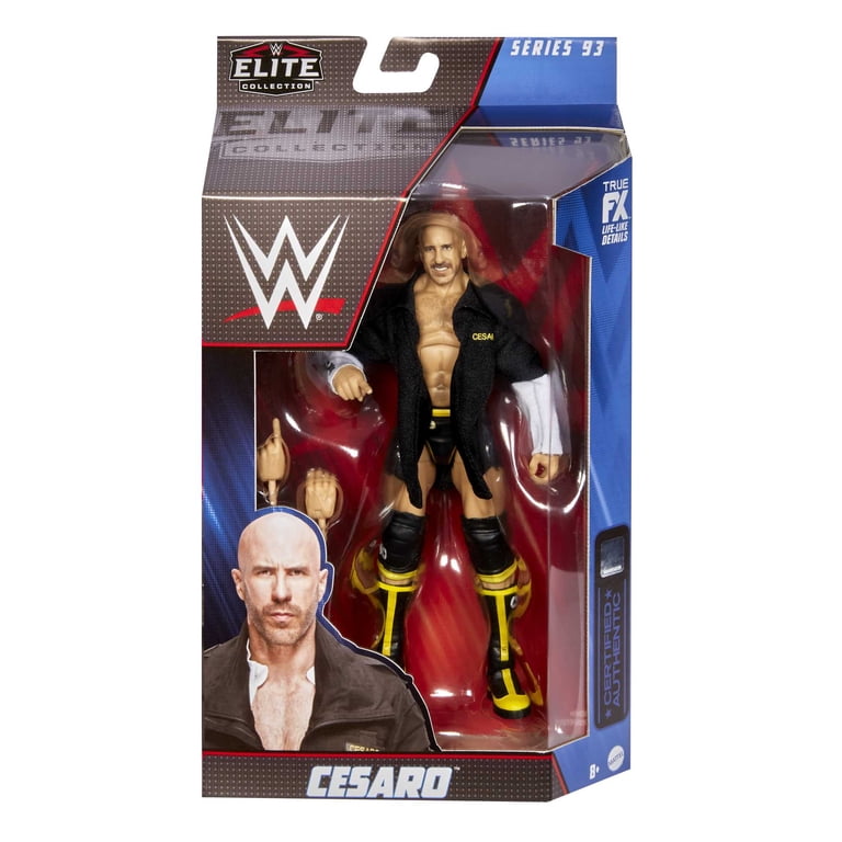 WWE Elite Collection Series 33 Cesaro Action Figure - Deluxe Articulation With Authentic Ring Attire