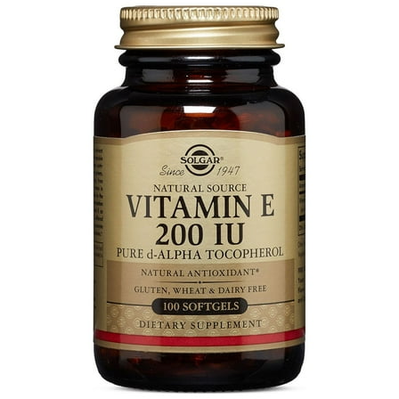 Solgar Vitamin E 200 IU - 100 Softgels