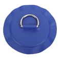 thumbnail image 1 of Patch anneau en D multifonctionnel en PVC et acier inoxydable pour bateau, anneau circulaire en D pour bateau gonflable, kayak, canot, bleu ciel, 1 of 4