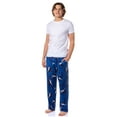 thumbnail image 2 of PJammy Men's Great White Shark Attack Surfer All-Over Print Sleep Pajama Lounge Pants Sleepwear, 2 of 5