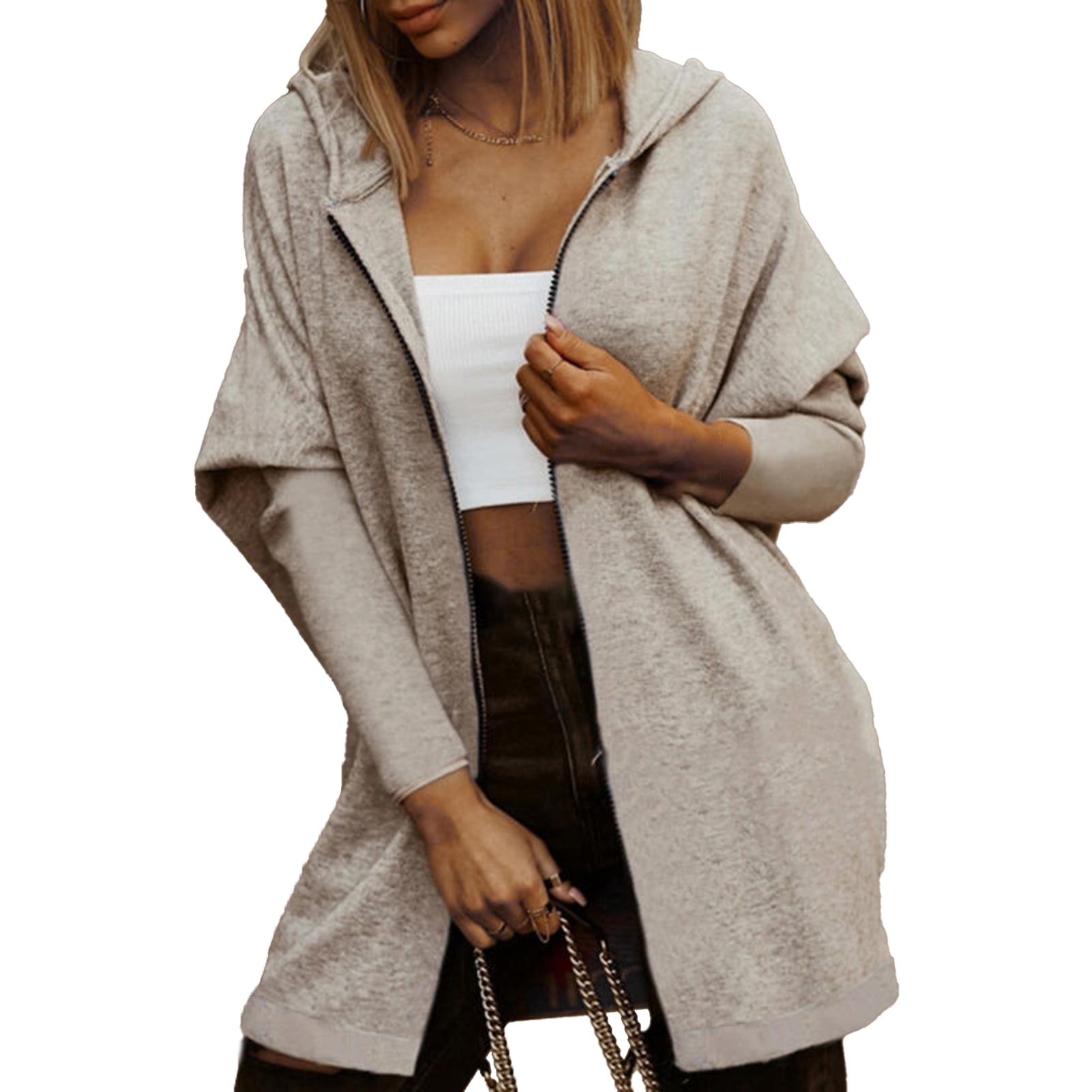 Women Coat Casual Loose Fit 