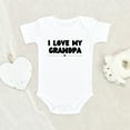 thumbnail image 2 of Newbabywishes - Cute Loved My Grandpa Baby Clothes for Girls - Newborn Baby Clothes, 2 of 4