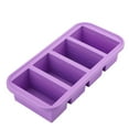 thumbnail image 1 of Moldes de silicona para congelador con tapas - Recipiente para preparar comidas fácilmente - Bandejas de silicona para congelador con tapa para alimentos, caldos y más, moldes de silicona para, 1 of 5