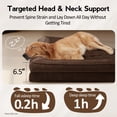 thumbnail image 3 of Cama ortopédica para perros MEKIY con laterales impermeables para perros XXXL, 3 of 7