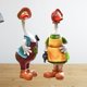 thumbnail image 4 of 1 juego de estatuas para decoración de jardín, pareja de patos y pollitos, adorno animal para exteriores. B, 4 of 6