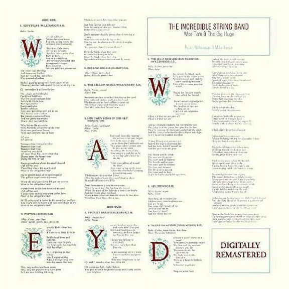 The Incredible String Band - Wee Tam & the Big Huge - Music & Performance - CD