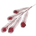 thumbnail image 1 of Coofit 2PCS Artificial Flower Lifelike Peacock Tail Fake Plant Fake Flower for Wedding, 1 of 6