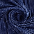 thumbnail image 2 of Zelouf Samantha Pleat W/foil  , Sewing, DIY, Crafts Fabric by the Yard, Navy/atlantic, 5 Yard, 2 of 3