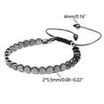 thumbnail image 3 of Pompotops Produits de Beauté en Solde, Cadeaux de Beauté pour Femmes, Bracelet Magnétique en Forme de Pierre Noire Rétro, 3 of 4