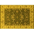 thumbnail image 1 of Ahgly Company Indoor Rectangle Oriental Yellow Traditional Area Rugs, 8' x 12', 1 of 4