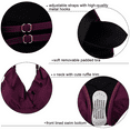thumbnail image 6 of Firpearl Women's Ruffle One Piece Bathing Suits V Neck Vintage Tummy Control Swimsuit Swimwear, 6 of 6