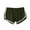 Olive Green, variant on ZQUUVOU Women's Shorts Elastic Waist Solid Casual Athletic Shorts(Gray,3XL)