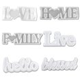 thumbnail image 4 of Bewildely Molde de silicona portátil antiadherente con letras en inglés, para hacer Mousse, molde para hacer joyas, decoración para hornear, herramienta Kits de decoración para fiestas MD3303 Bewildely HA009055-04B, 4 of 6