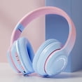 thumbnail image 4 of Auriculares Bluetooth con luz, auriculares Bluetooth, auriculares inalámbricos con graves potentes, auriculares Bluetooth con respuesta ultrarrápida, 4 of 12