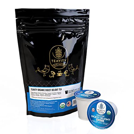 Organic Rooibos Tea Pods with Vanilla & Orange - Naturally Decaf Tea - African Dream by Teavity (24 Tea Pods)