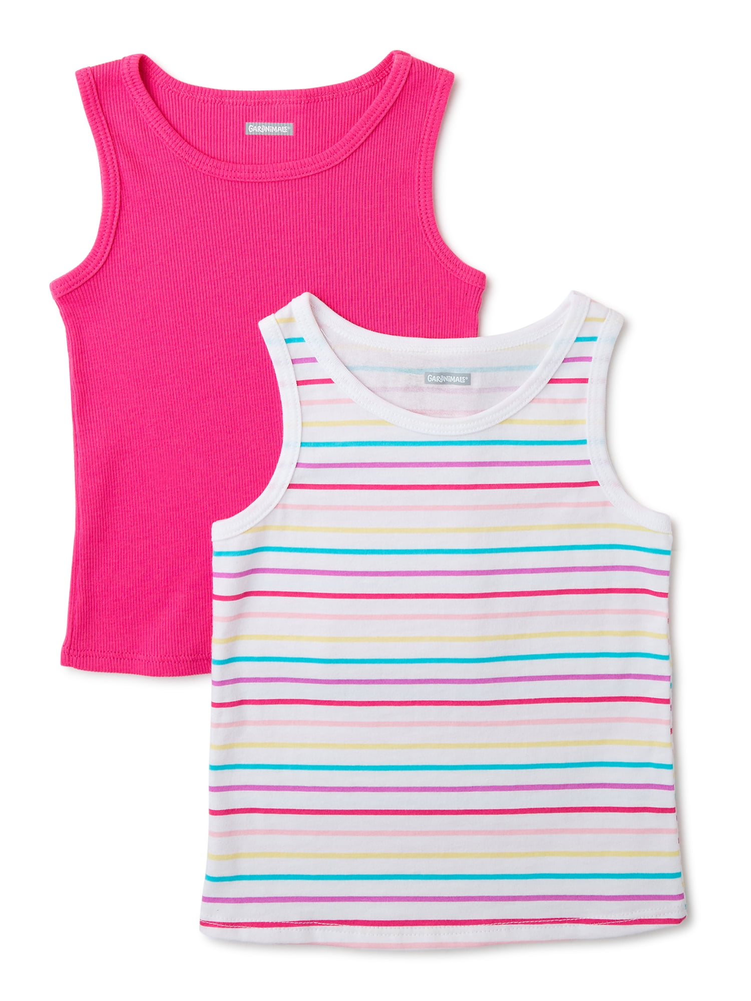 Pack of 2 Name It Girl's Baby and Toddler Tank Top 