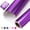 Purple, variant on Tripumer Metallic Wrapping Paper Solid Color Packaging Paper 17 inch X 32.8 feet Matte Wrapping Paper Gift Wrapping Paper for Wedding Birthday Purple