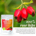 thumbnail image 2 of powbab Rose Hips Powder (3.5 oz) - 100% Organic Wild Harvested Rosehip, 2 of 5