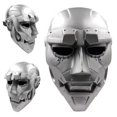 thumbnail image 1 of Máscara rericonq Dr. Doom Skull Cosplay Fantastic Four PVC, 1 of 7