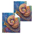 thumbnail image 2 of BZSMCE Towel Cotton Face Towel Soft Hand Towels Fashion Whimsical Snail Pattern, 2 of 9