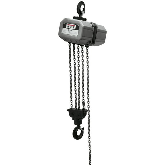Jet 5Ss-3C-15 5 Ton Electric Chain Hoist 15 Ft. Lift 3 Phase