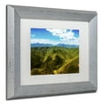 thumbnail image 2 of Trademark Fine Art 'Great Wall XII' Silver Framed Art by Philippe Hugonnard, 2 of 4