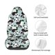 thumbnail image 4 of Fotbe Panda And Eucalyptus Funda para Asiento de Auto con Estampado – Impermeable y Antisudor – Ajuste Universal, Lavable a Máquina, Antideslizante (1 Pieza), 4 of 5