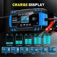 thumbnail image 3 of Motorcycle Car Battery Charger 12V 8A 24V 4A Automatic Pulse Repair LCD Smart Car Battery Repair Charger-EU Plug, 3 of 5