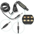 thumbnail image 3 of 12 Soundhole Acoustic Guitar Pickup Electric Transducer Magnetic Preamplifier with Capo & 10 FT Audio Cable$$Music, 3 of 7