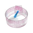 thumbnail image 4 of Dalazy Sewing Ruler Double Side Zero Centering Marking Tool Scaled Plastic DIY Alignment Dressmaking Tailor Drawing, 4 of 8