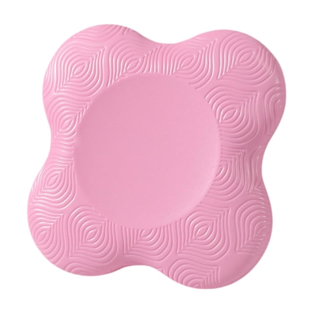Cojín de rodillas para yoga, accesorio para esterilla de yoga, soporte antideslizante para rodillas para mujeres Rosa