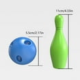thumbnail image 5 of Children's Bowling Game, 12-Piece Bowling Set For Boys And Girls, Outdoor Sports Parent-Child Interactive Games, Indoor And Outdoor Toys Cow Toys For Toddlers 1-3 Toddler Toys For 1.5 Year Old Boy, 5 of 10
