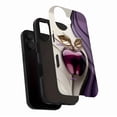 thumbnail image 3 of Luxury Purple Gold Leaf Apple Design Phone Case for Women Men Valentine's Day Birthday Gift, Durable Shockproof Clear Back Cover Compatible with iPhone 11/12/13/14/15/16 (Pro Max/Plus), 3 of 9