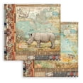 thumbnail image 5 of Stamperia Double-Sided Paper Pad 8"X8" 10/Pkg-Savana, 10 Designs/1 Each, 5 of 9