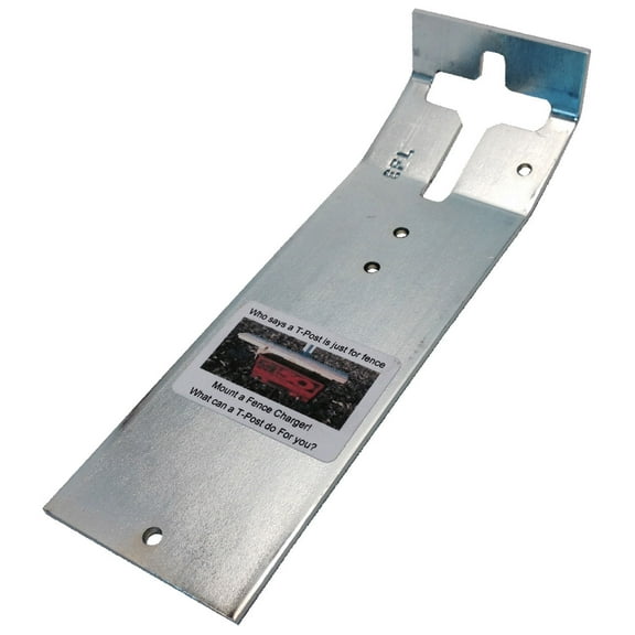 T-Post Bracket, 2", Horizontal (Holds up to 10 lb)