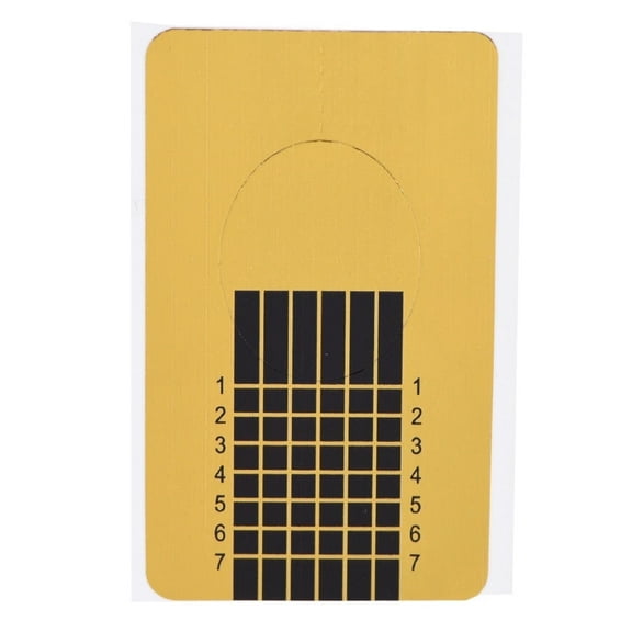 LIYJTK Nail Extension Form,50Pcs/Set Nail Art Tip Acrylic Gel Extension Form Sticker Manicure Accessory, Acrylic Nail Art Form