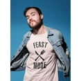 thumbnail image 2 of Feast Mode Activated Men T-Shirt, Male XX-Large, 2 of 4