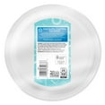 Great Value Everyday Strong, Soak Proof, Microwave Safe, Disposable Paper Plates, 10 in, White